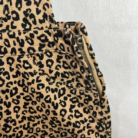 Leopard print overall skirt new - Picture 3 of 5